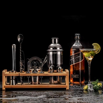 Soing 24-Piece Cocktail Shaker Set for Home Bartending