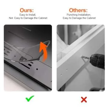 HIKITMATE Kitchen Pull Out Organizer for Easy Storage