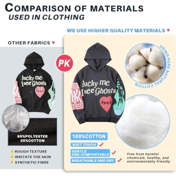 Stylish Arnodefrance I See Ghosts Hoodie for Trendy Wear