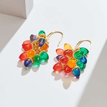 INNERDIVA Snowflake Earrings - Elegant Crystal Jewelry