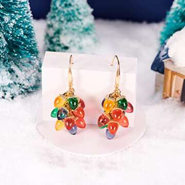 INNERDIVA Snowflake Earrings - Elegant Crystal Jewelry