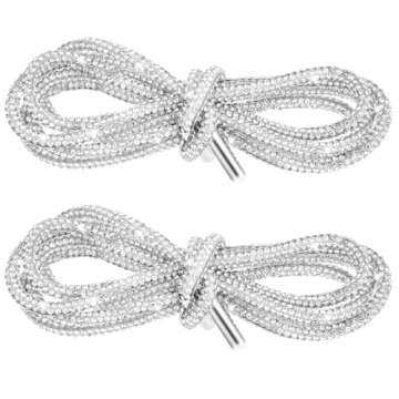 Sparkling Rhinestone Shoe Laces for All Occasions