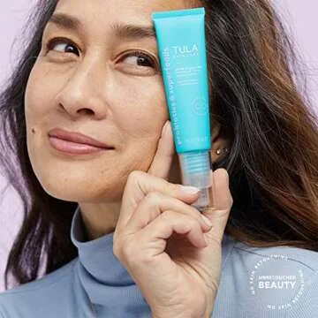 TULA Skin Care Ageless is the New Anti-Aging Wrinkle Targeting Kit - Face Serum, Face Moisturizer, Treatment Primer, Overnight Repair Treatment for Major Wrinkle-Fighting Power, 5-Piece Kit