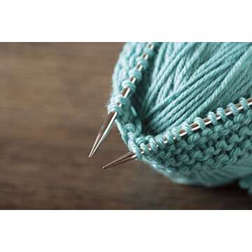 Knit Picks Options Interchangeable Circular Knitting Needle Set - US 4-11 (Nickel Plated)