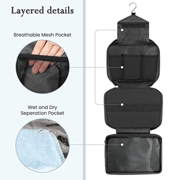 Large Maliton Toiletry Bag for Essential Travel Hygiene