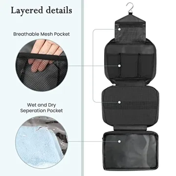 Large Maliton Toiletry Bag for Essential Travel Hygiene
