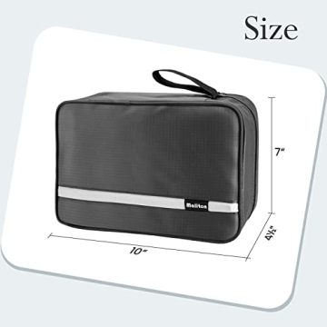 Large Maliton Toiletry Bag for Essential Travel Hygiene