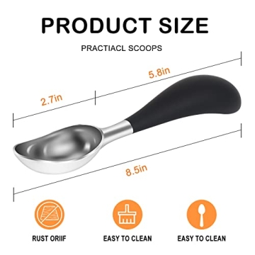 Haolide Ice Cream Scoop for Effortless Dessert Serving