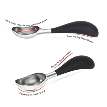 Haolide Ice Cream Scoop for Effortless Dessert Serving