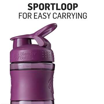 BlenderBottle SportMixer: Durable Shaker for Fitness