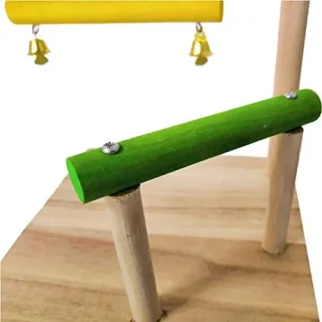 Hamiledyi Tabletop Bird Play Stand for Parrots & Canaries