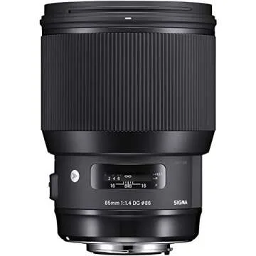 Sigma 50mm f/1.4 DG HSM Art Lens for Nikon F Mount (USA) Standard Bundle with 6AVE Deluxe Camera Len...