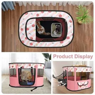 Versatile Dog and Cat Play Pen for Indoor and Outdoor Fun