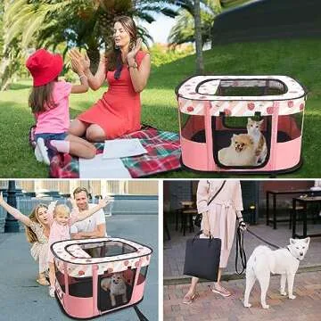 Versatile Dog and Cat Play Pen for Indoor and Outdoor Fun