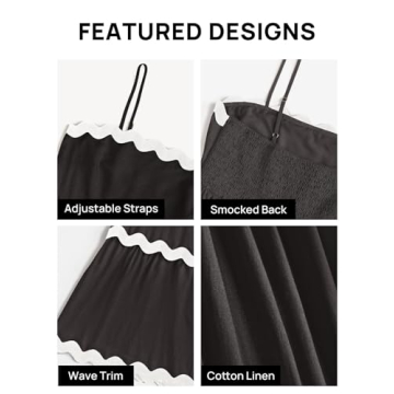 Elegant Summer Sundress with Adjustable Straps and Comfort