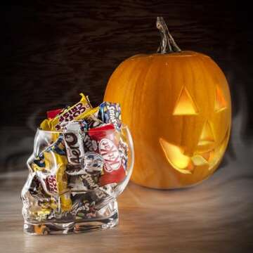 Final Touch Skull Ice Bucket - Brainfreeze Collection - Glass (FTA1860)