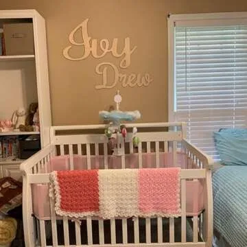 Custom Wood Name Sign, Personalized Wood Signs, Nursery Wall Decor, Baby Boy or Girl Name Sign, Large Word Cut Outs