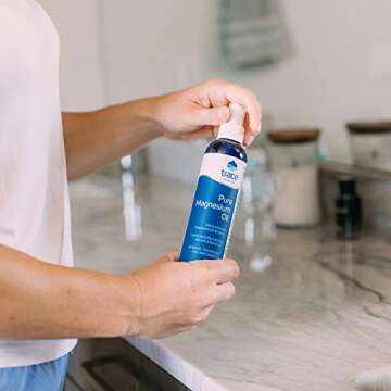 Trace Minerals Research | Pure Magnesium Oil | Soothe, Beautify, & Support The Look & Feel of Skin | Non-GMO Project Verified, Gluten-Free, Vegan, Kosher | 8 Ounce