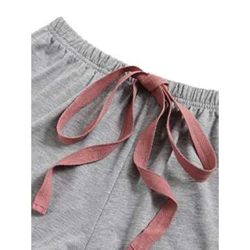 Stylish DIDK Boat Neck Pajama Set for Cozy Comfort