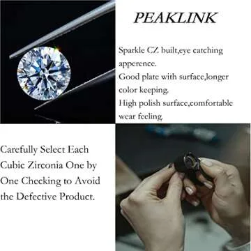PEAKLINK Flower Opal Labrets Studs 16g Titanium Medusa Tragus Helix Piercings Cartilage Studs Curated Ear Set 8mm