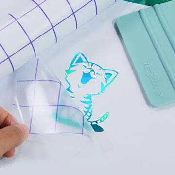 TECKWRAP Craft Mint Squeegee Vinyl Scraper - 2 Pack