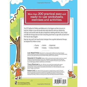 CBT Toolbox for Children & Adolescents: Over 200 Worksheets & Exercises for Trauma, ADHD, Autism, An...