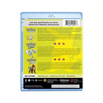 Pokémon Movie Collection: 3 Iconic Films in HD