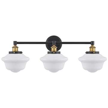Linea di Liara Lavagna Black Bathroom Vanity Light Fixture