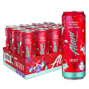 Alani Nu Cherry Slush Energy Drink - 12oz (12 Pack)