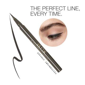 stila Waterproof Liquid Eye Liner, Stay All Day Makeup with Fine Brush Tip | Lasting Satin Finish, S...