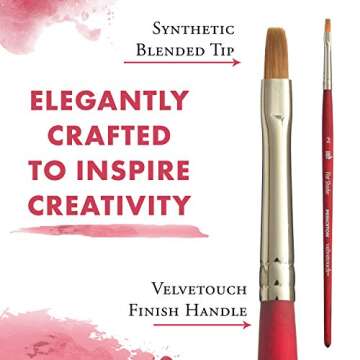 Princeton Velvetouch Mixed-Media Brush for All Artists