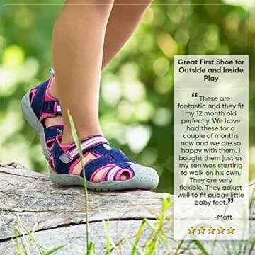pediped Sahara Flex Water Sandal for Active Kids