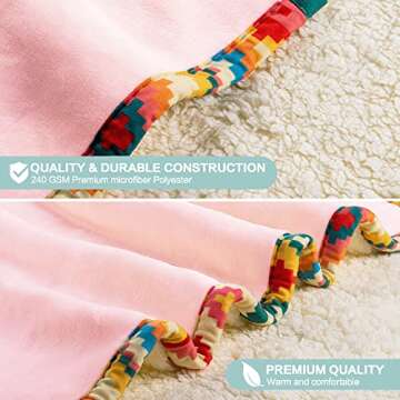 Llama Wearable Hooded Blanket for Adults – Super Soft Warm Cozy Plush Flannel Fleece & Sherpa Hoodie Throw Cloak Wrap - Llama Gifts for Women Adults Girls and Kids