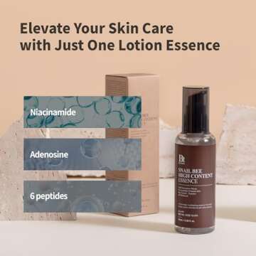 BENTON Snail Bee High Content Essence 100ml (3.38 fl oz.) - Snail Mucin Essence with Niacinamide & Bee Venom | Korean Skin Care Face Moisturizer For Women & Men with Combination, Oily Skin