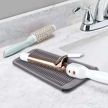 Heat Resistant Mat & Pouch for Hair Tools