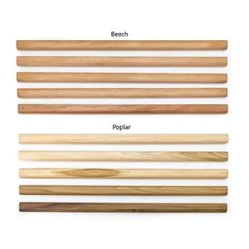 Stall Bar Training Tower: Swedish Ladder with Adjustable Pull-Up Dip Bar Attachment (1.5" Round, Beech Rungs)