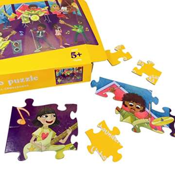 Upbounders Musical Crossroads Puzzle for Kids Ages 5-9