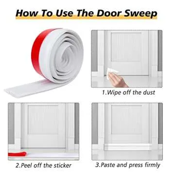 Draft Stopper & Weather Stripping for Doors and Windows