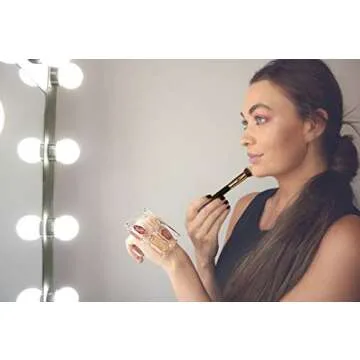 Hand Makeup Mixing Palette Makeup Lovers Have Been Searching for, with Lid, Great When applying Makeup to Others Too, Bye-Bye Makeup Stains! 4 Groves