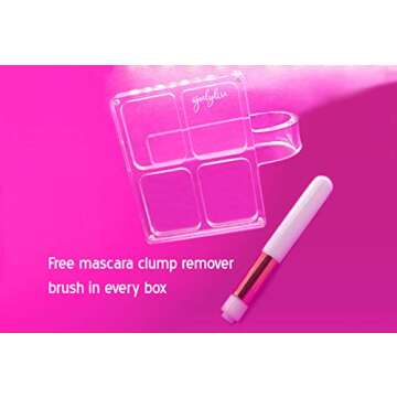 Hand Makeup Mixing Palette Makeup Lovers Have Been Searching for, with Lid, Great When applying Makeup to Others Too, Bye-Bye Makeup Stains! 4 Groves