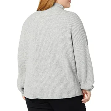 Amazon Essentials Women's Half Zip Polo Sweater