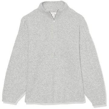 Amazon Essentials Women's Half Zip Polo Sweater