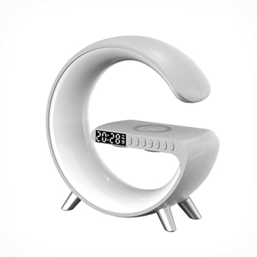 BKDRL Bluetooth Speaker Lamp with Wireless Charger