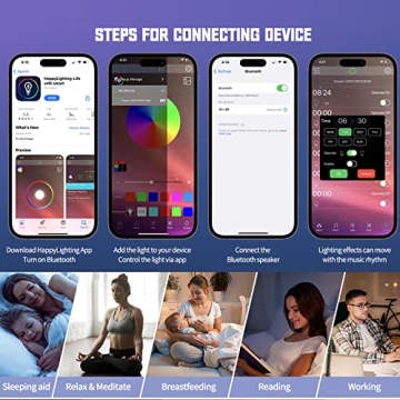 BKDRL Bluetooth Speaker Lamp with Wireless Charger