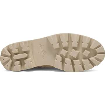 Sam Edelman Women's Garret Combat Boot Modern Ivory 7 Medium