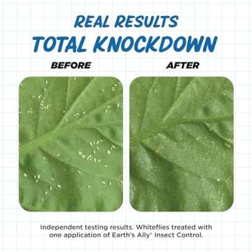 Earth's Ally Insect Control for Plants Ready-to-Use 24 oz | Safe Outdoor & Indoor Plant Insecticide, Spider Mite, Aphid & Mealybug Killer - Effective Spray for Organic Garden & Household Plants