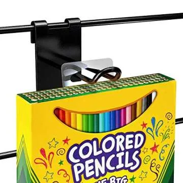 1000 Slot Hole Hang Tags | Heavy Duty Self Adhesive Hanging Tabs | Great for Retail Displays in Busi...