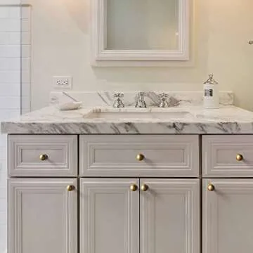 Goo-Ki Antique Brass Cabinet Knobs - Stylish and Durable