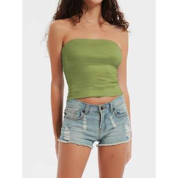 Stylish Xineicy Tube Tops for Women - Summer 2024