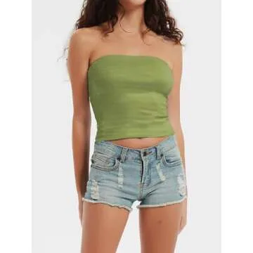 Stylish Xineicy Tube Tops for Women - Summer 2024